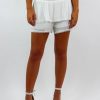 Edits * | Le Lis Newness Sweet Salvation Skort White