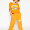 Edits * | Boys Lie Main Squeeze Sweatpants Orange Newness