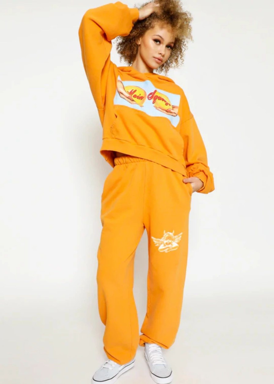 Edits * | Boys Lie Main Squeeze Sweatpants Orange Newness