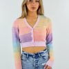 Tops * | Tic Toc Sweetener Cardigan Multi Color Tops