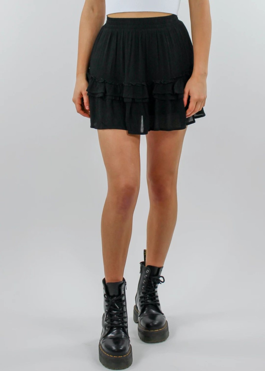 Edits * | Storia Adore You Skirt Black