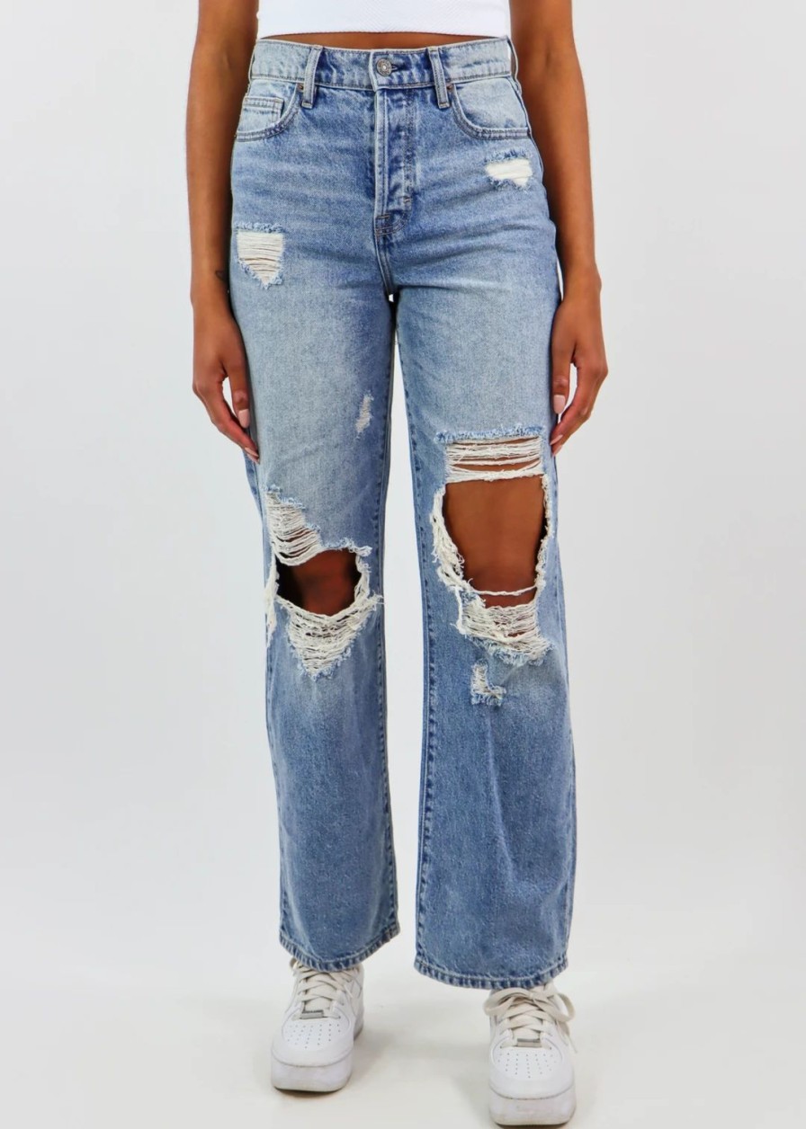 Newness * | Hidden Jeans The Weekend Jeans Light Wash