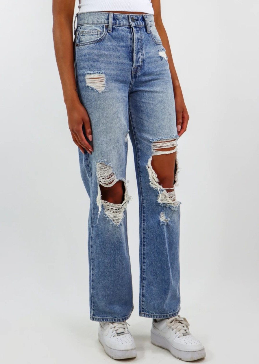 Newness * | Hidden Jeans The Weekend Jeans Light Wash