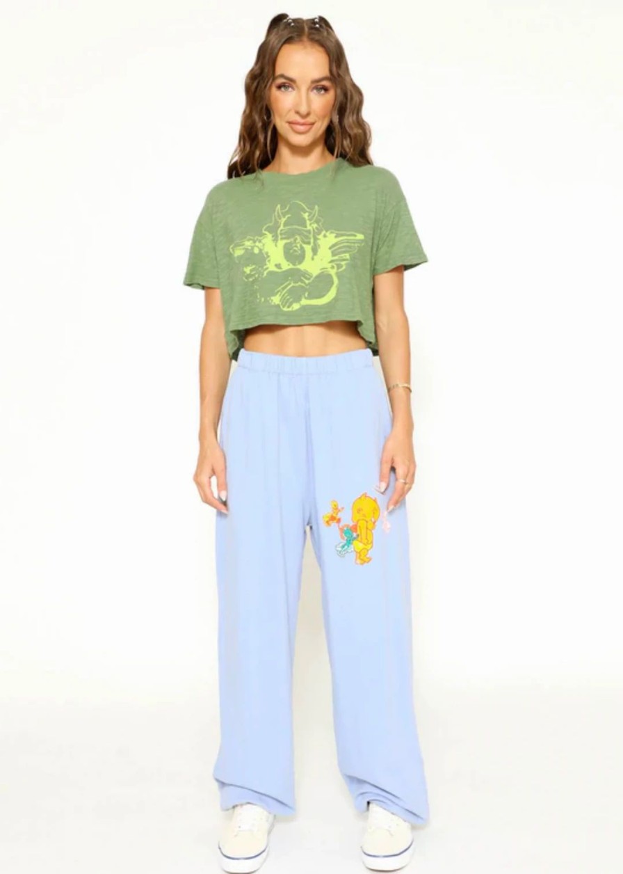 Newness * | Boys Lie Talk To The Hand Sweatpants Sea Newness