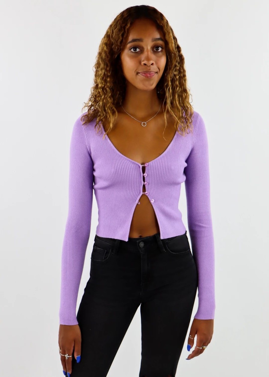 Tops * | Tic Toc Playing Games Top Lavender