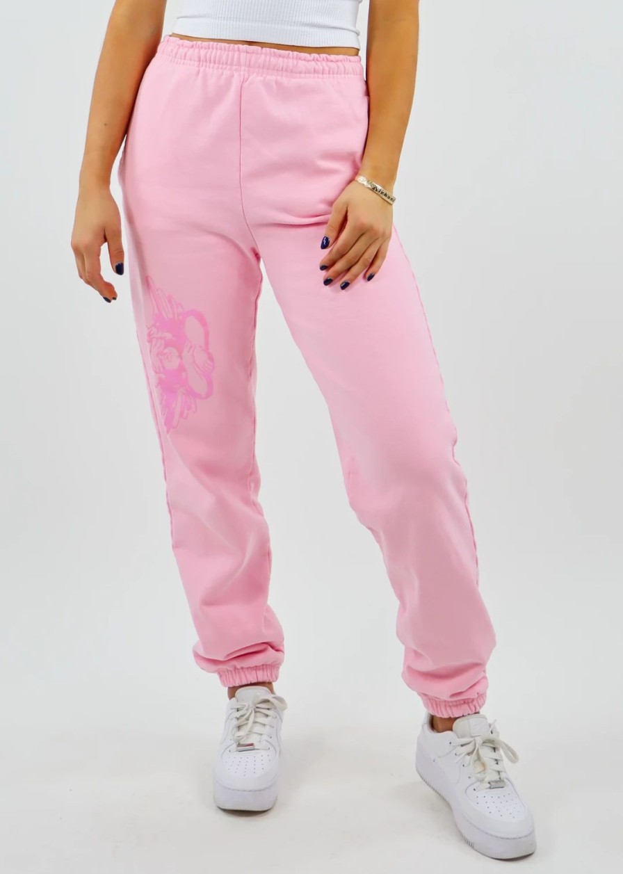 Edits * | Boys Lie Classic V2 Sweatpants Baby Pink