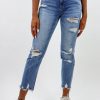 Bottoms * | Hidden Jeans One Of Them Girls Jeans Medium Wash