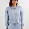 Tops * | Vintage Havana Netflix And Chill Crewneck Blue