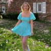 Edits * | Sky To Moon Break Free Dress Turquoise