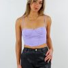 Tops * | Tic Toc Party Girl Top Lavender Best Sellers