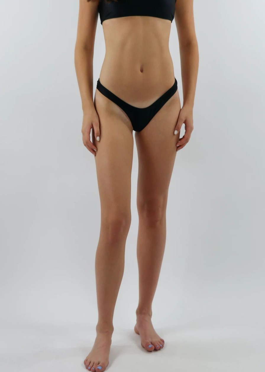 Edits * | Dippin' Daisy'S Dani California Bikini Bottom Black Swim