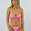 Edits * | Dippin' Daisy'S These Days Bikini Top Hot Pink